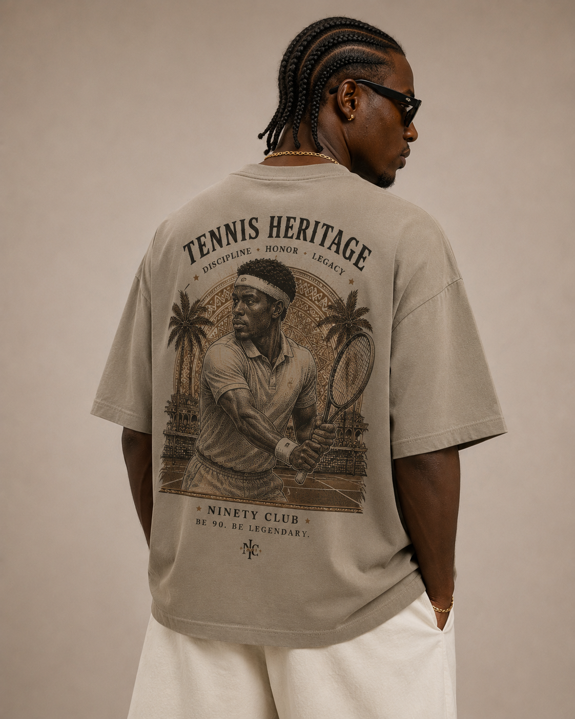 Tennis Heritage Oversized Tee