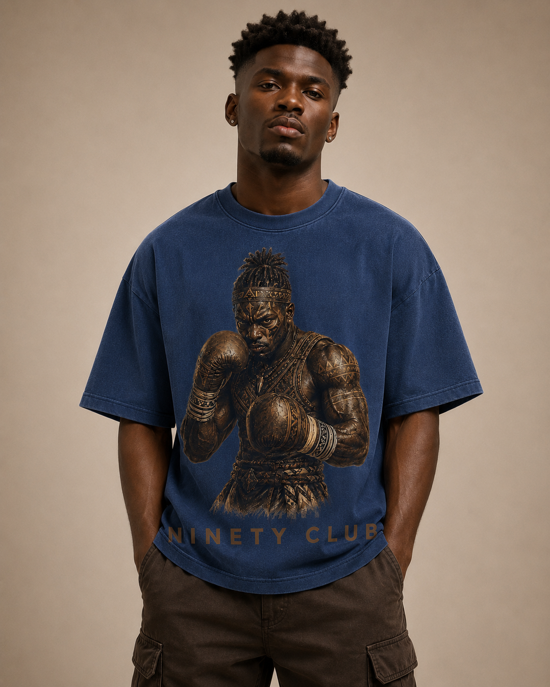 Hero of Boxing – T-shirt Oversize | Ninety Club
