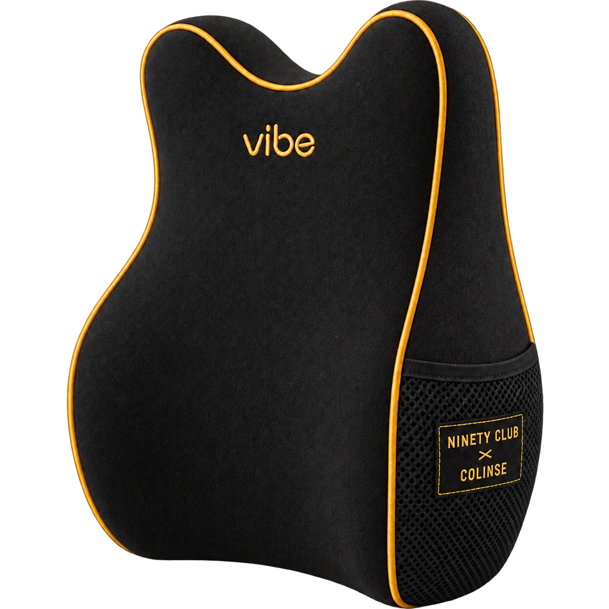 Vue trois-quarts du coussin Vibe
