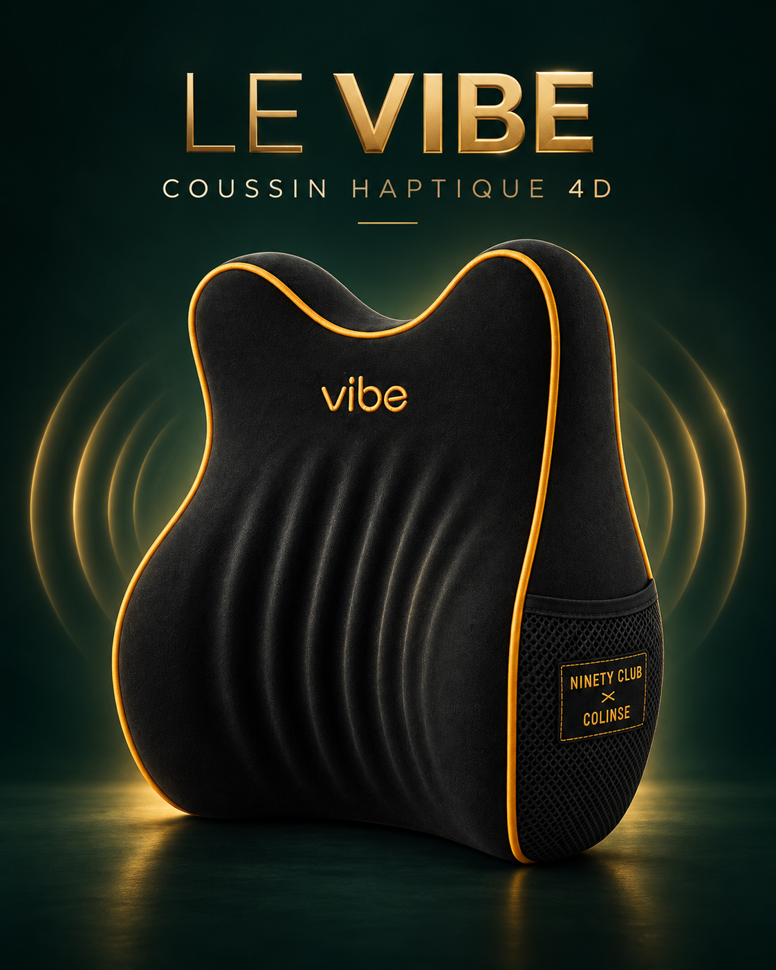 Vibe, coussin haptique